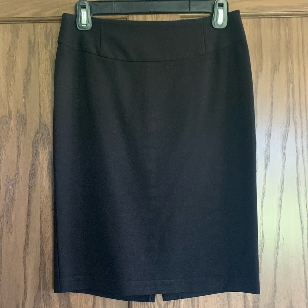 Black Pencil Skirt, Sequin Hearts Brand, Size 1